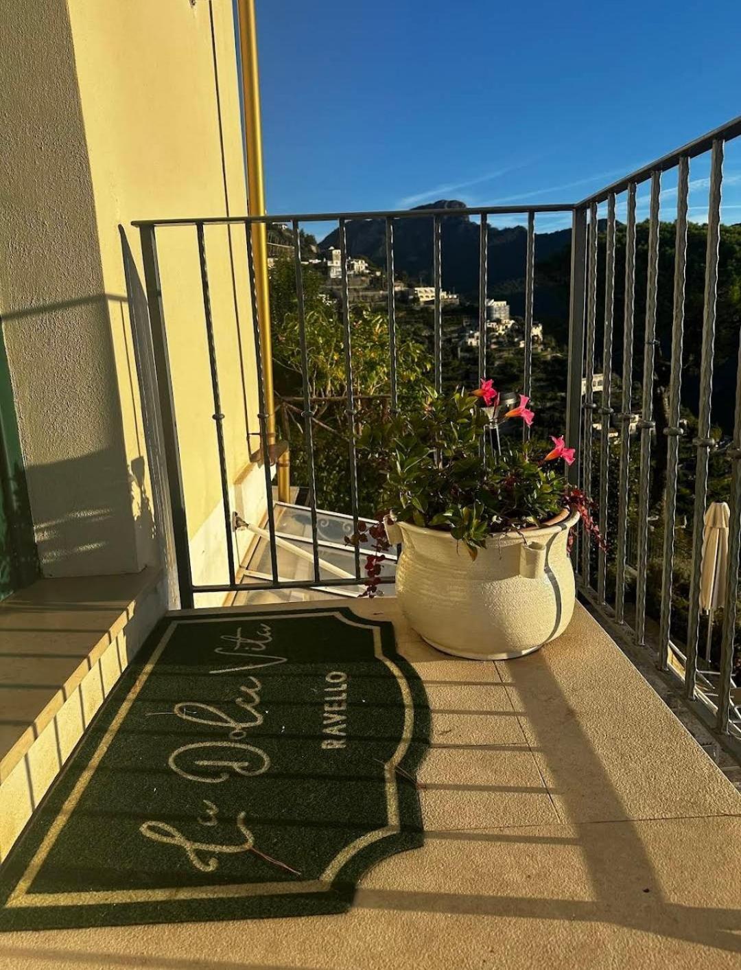 La Dolce Vita Ravello - Two Bedroom Apt With Sea View Terrace Luaran gambar